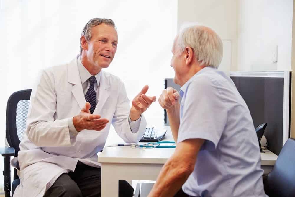 patient doctor discussion