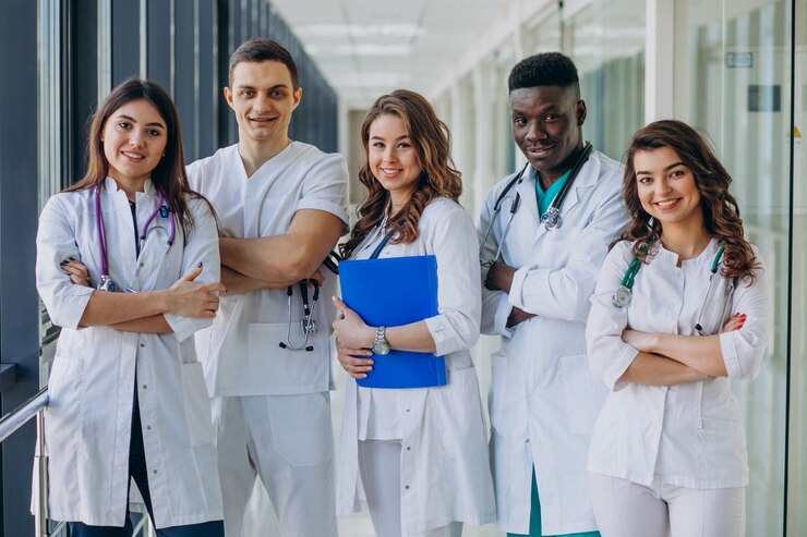 group of doctors
