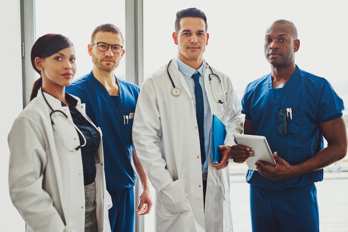 group of doctor